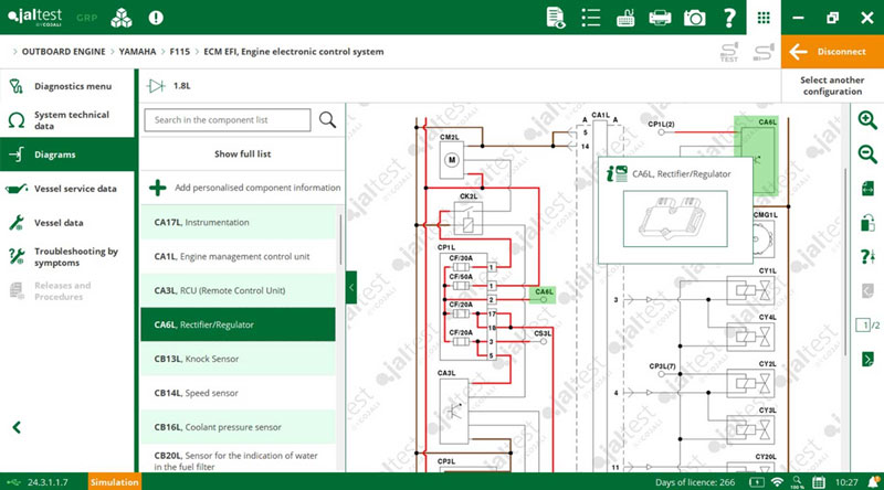 Jaltest GRP module demonstrating workflow management